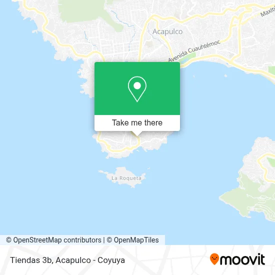 Tiendas 3b map
