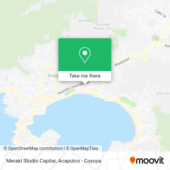 Meraki Studio Capilar map