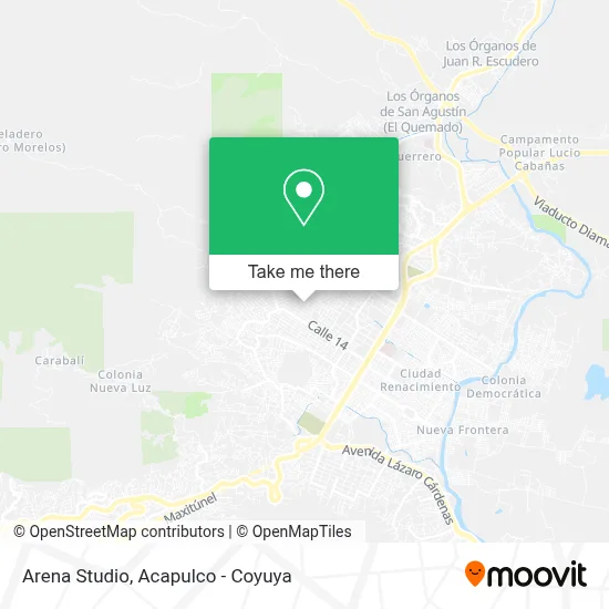 Arena Studio map