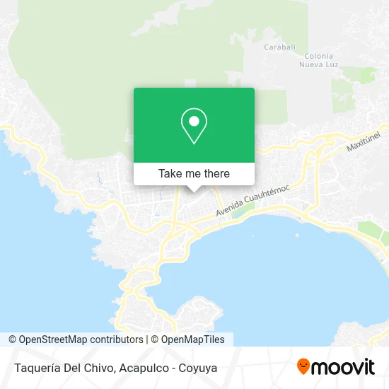 Taquería Del Chivo map