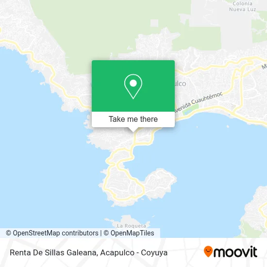 Renta De Sillas Galeana map