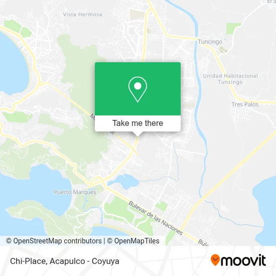Chi-Place map