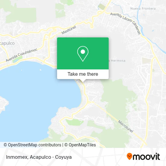 Inmomex map