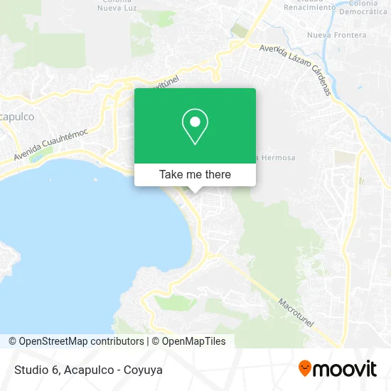 Studio 6 map