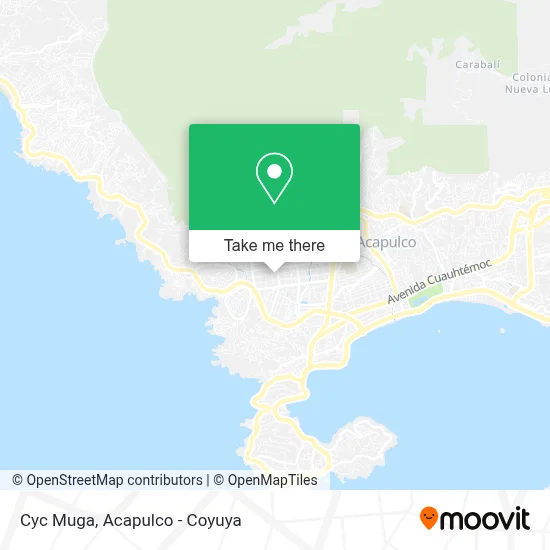 Cyc Muga map
