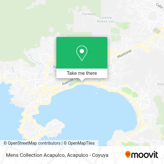 Mens Collection Acapulco map