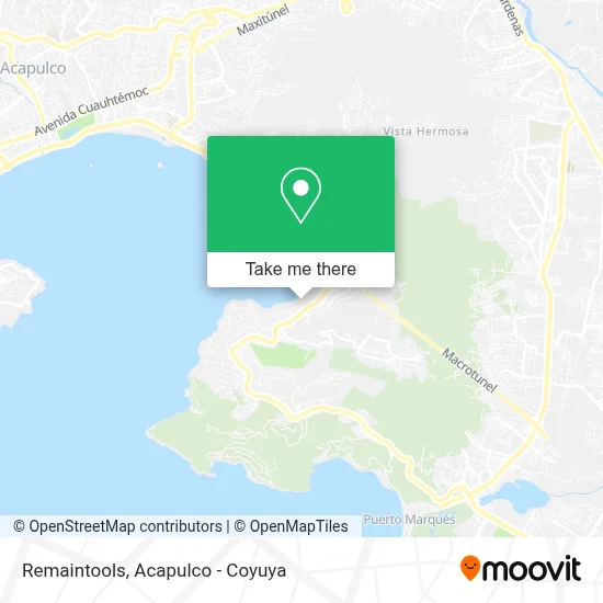 Remaintools map