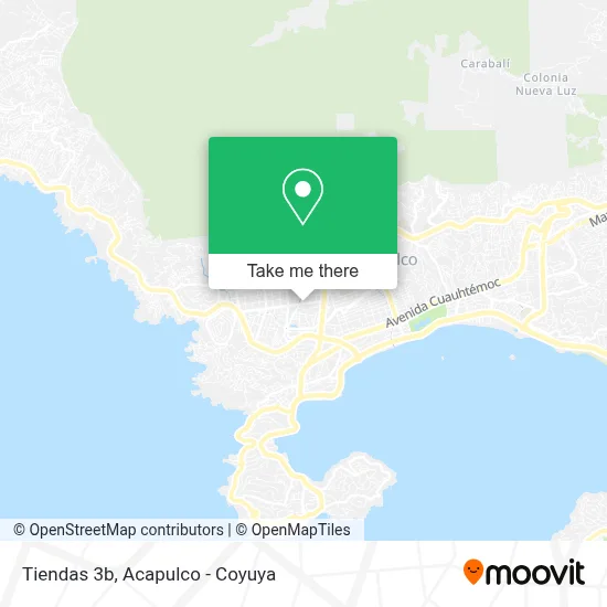 Tiendas 3b map