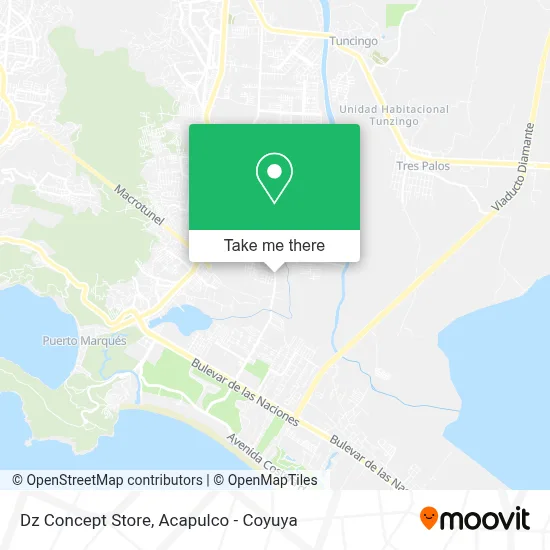 Dz Concept Store map