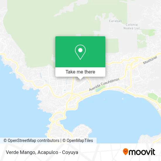 Verde Mango map