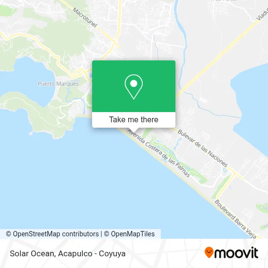 Solar Ocean map