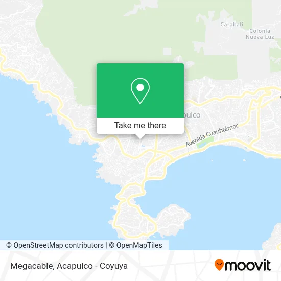 Megacable map