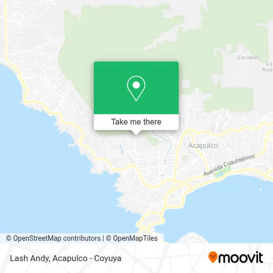 Lash Andy map