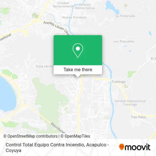 Control Total Equipo Contra Incendio map