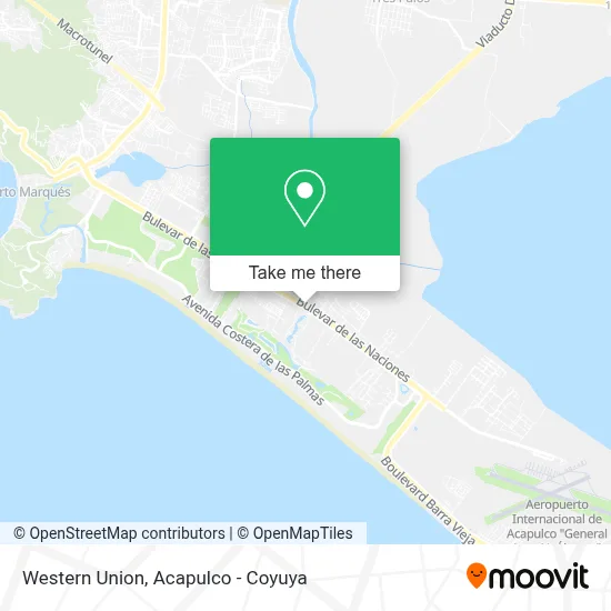 Western Union map