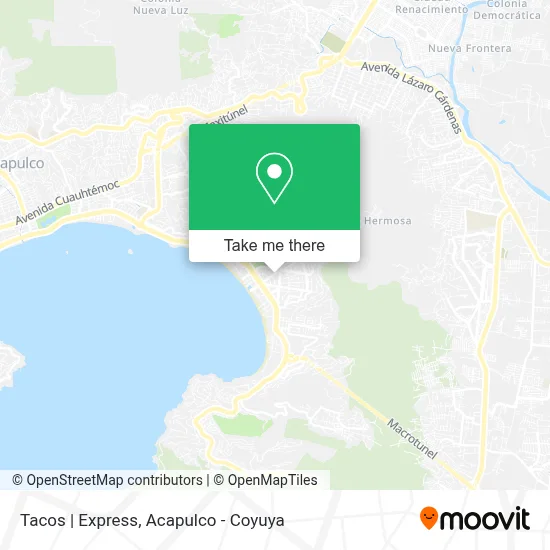 Tacos | Express map