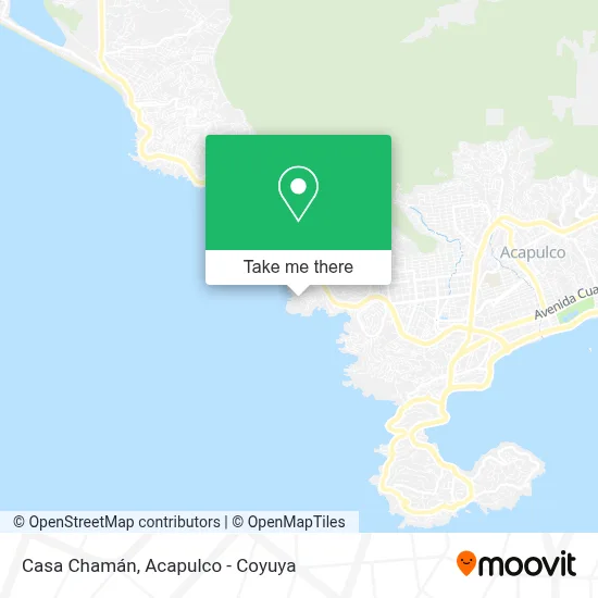 Casa Chamán map