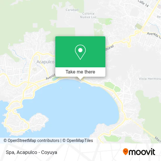 Spa map