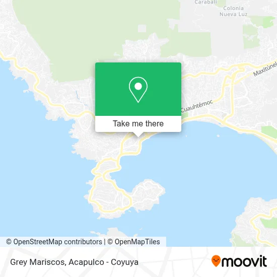 Grey Mariscos map