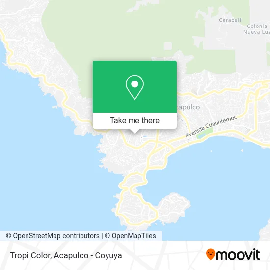 Tropi Color map