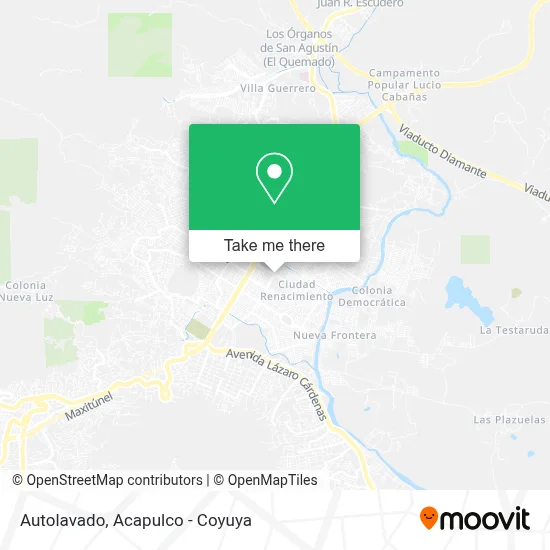 Autolavado map