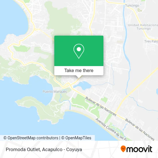 Promoda Outlet map
