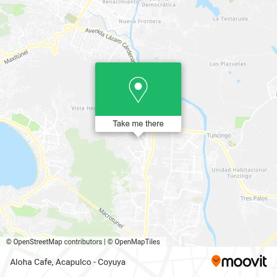 Aloha Cafe map