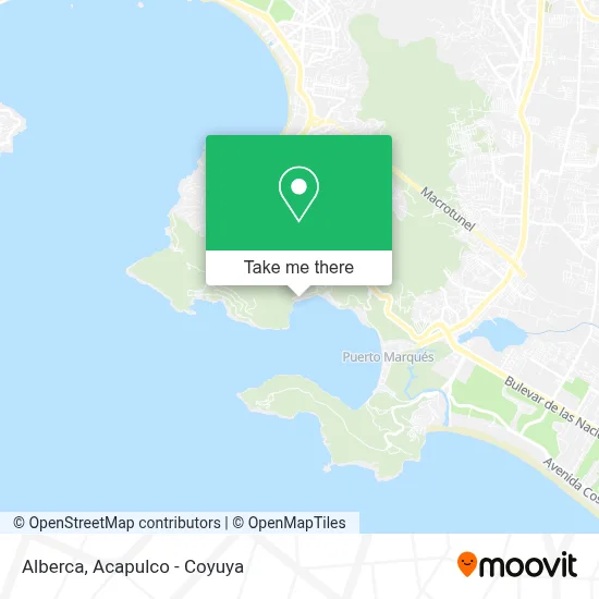 Alberca map