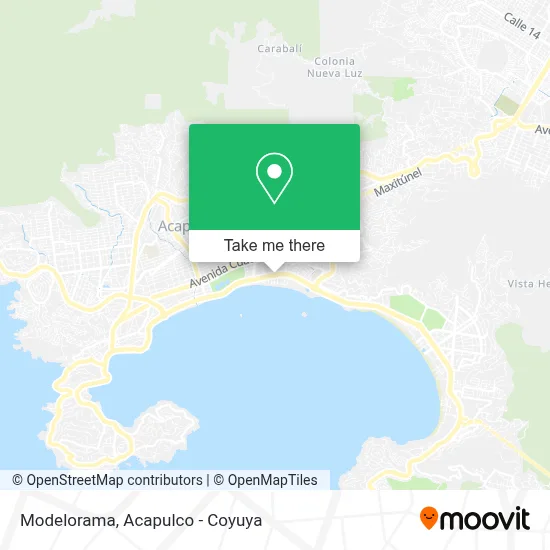 Modelorama map