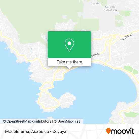 Modelorama map