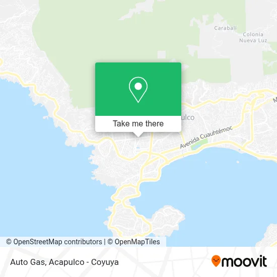 Auto Gas map