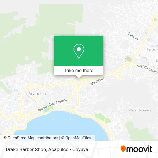 Drake Barber Shop map