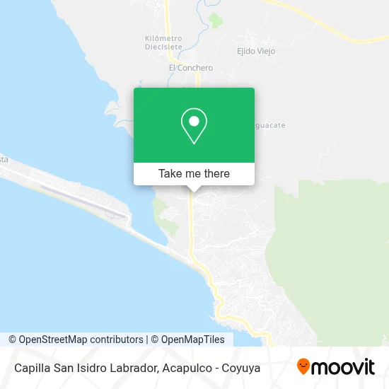 Capilla San Isidro Labrador map