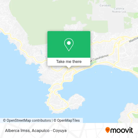 Alberca Imss map