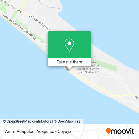 Antro Acapulco map
