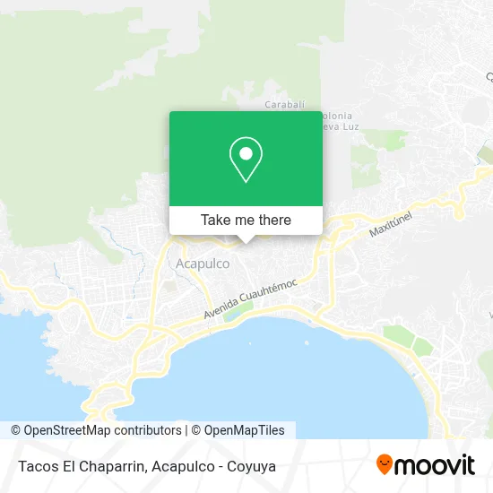 Tacos El Chaparrin map