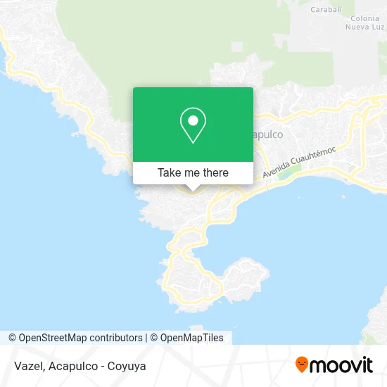 Vazel map
