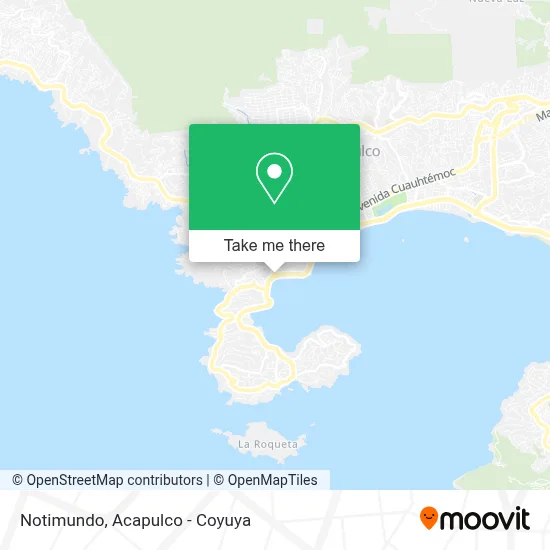 Notimundo map