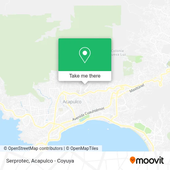Serprotec map