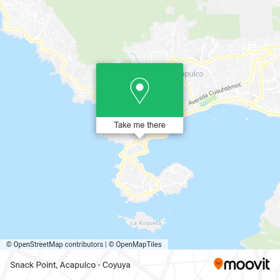Snack Point map
