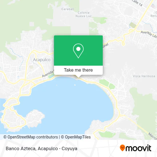 Banco Azteca map
