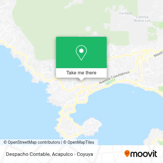 Despacho Contable map