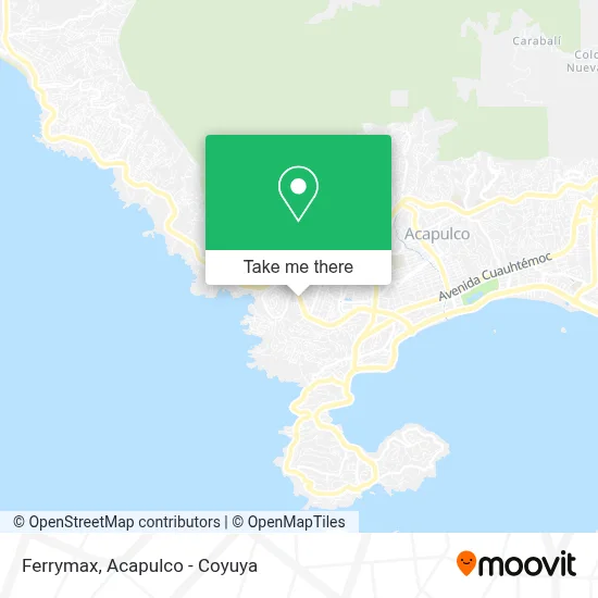 Ferrymax map