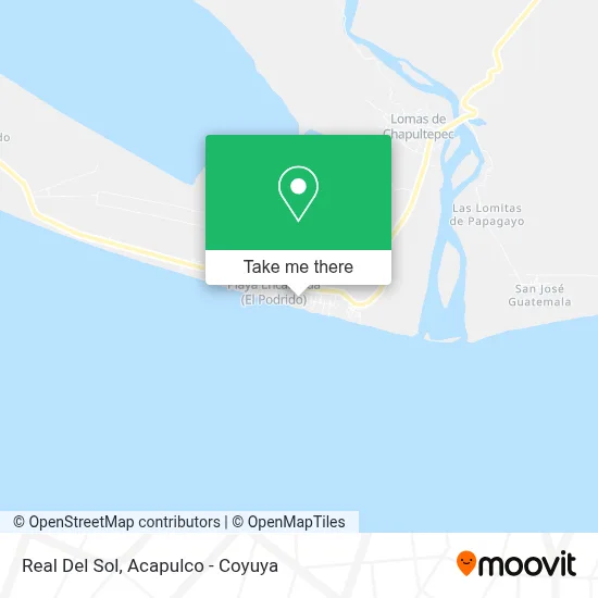 Real Del Sol map
