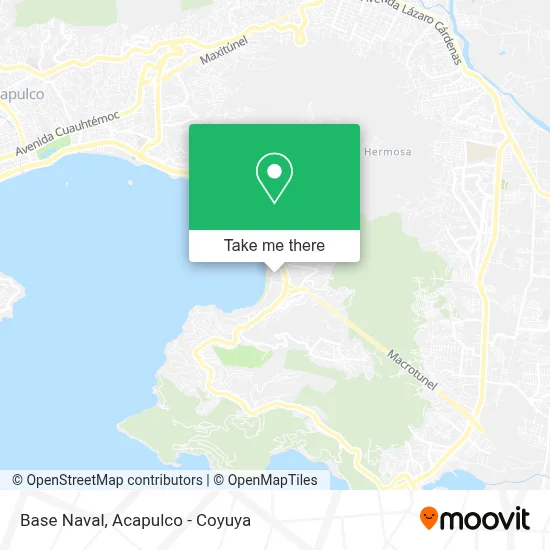 Base Naval map