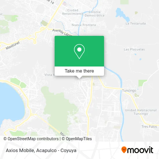 Axios Mobile map