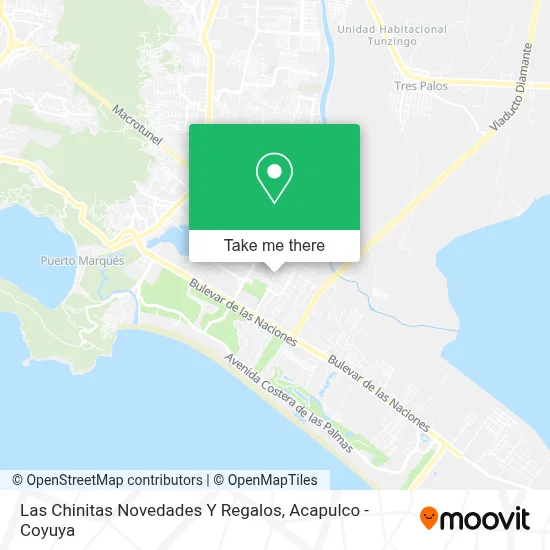Las Chinitas Novedades Y Regalos map