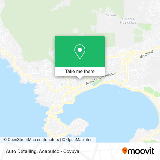 Auto Detailing map