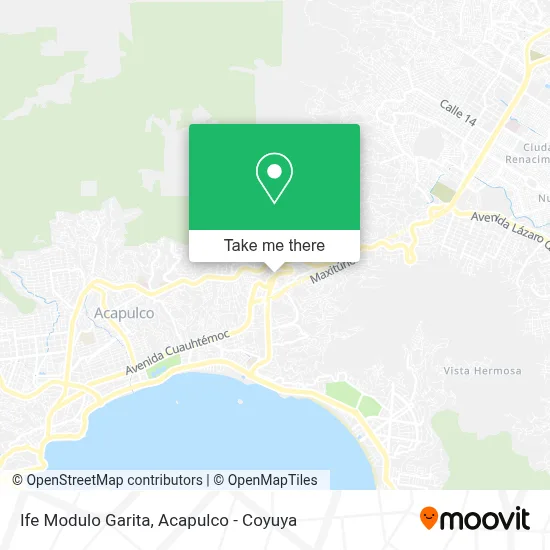 Ife Modulo Garita map