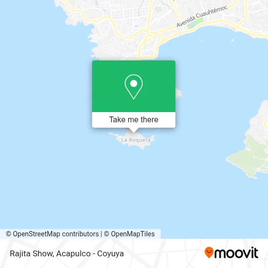 Rajita Show map